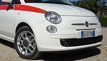 Der Fiat 500 fährt auf Continental-Reifen. Foto: Auto-Reporter/Continental